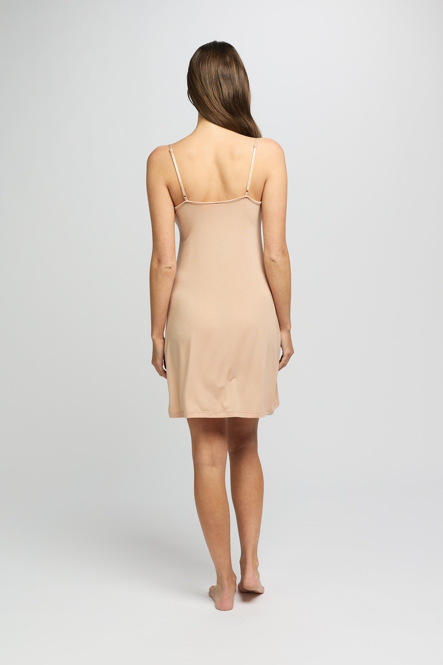 Modal Full Slip - Nude