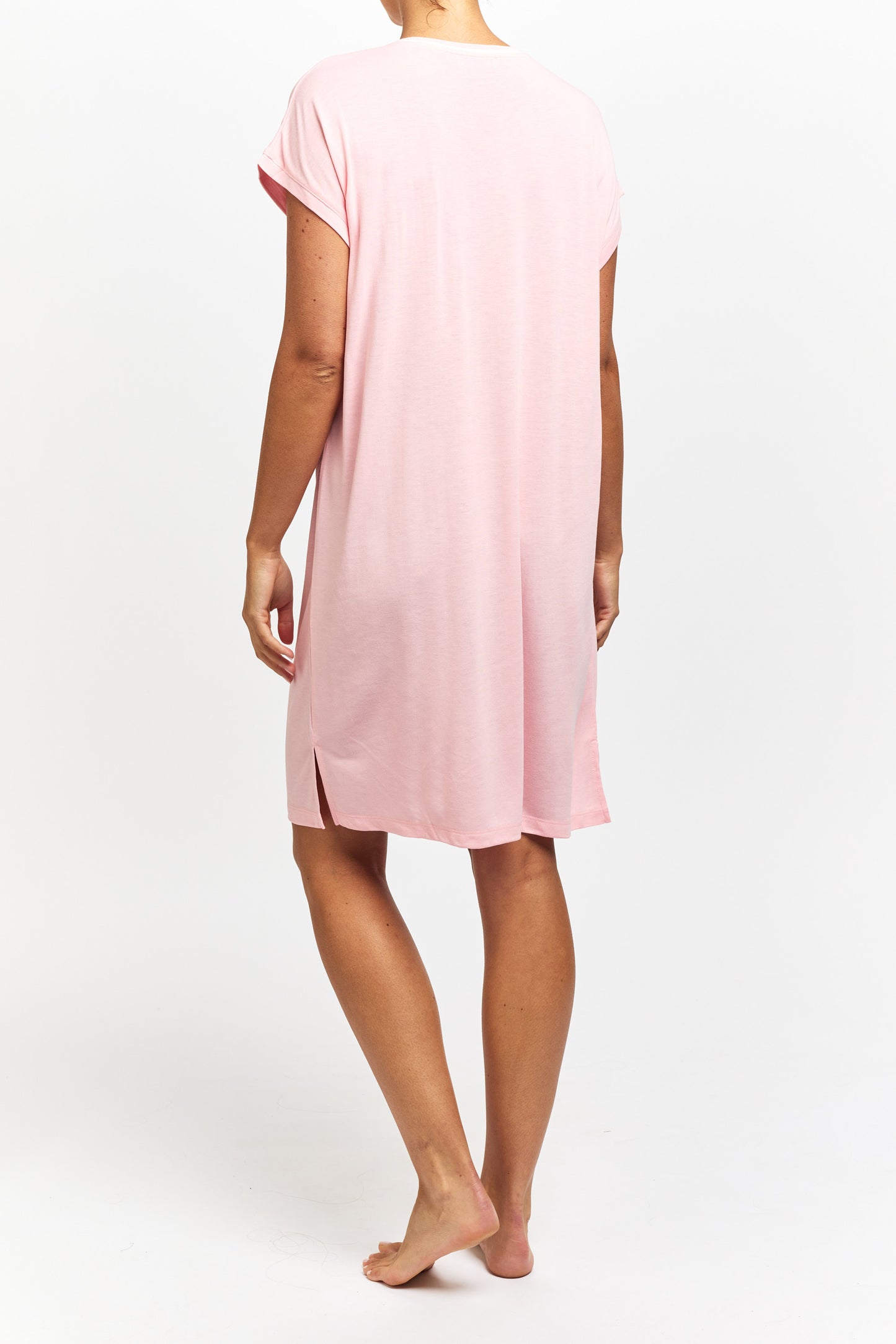 Morning Honey T-Shirt Nightie - Blush