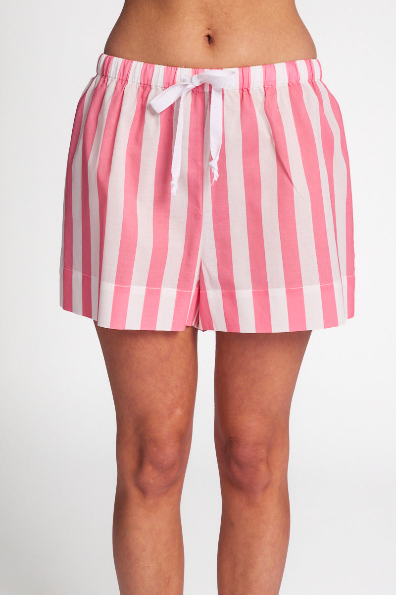 NEW Morning Honey Voile Boxer Short - Ginger Stripe