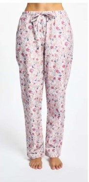 NEW Morning Honey Brushed Cotton PJ Pant - Pink Floral