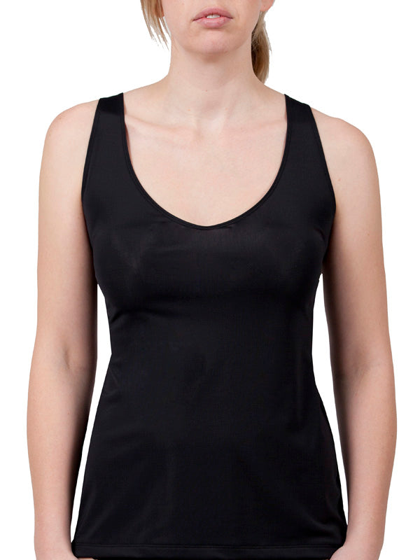 Smooth Reversible Cami - Black – Baselayers