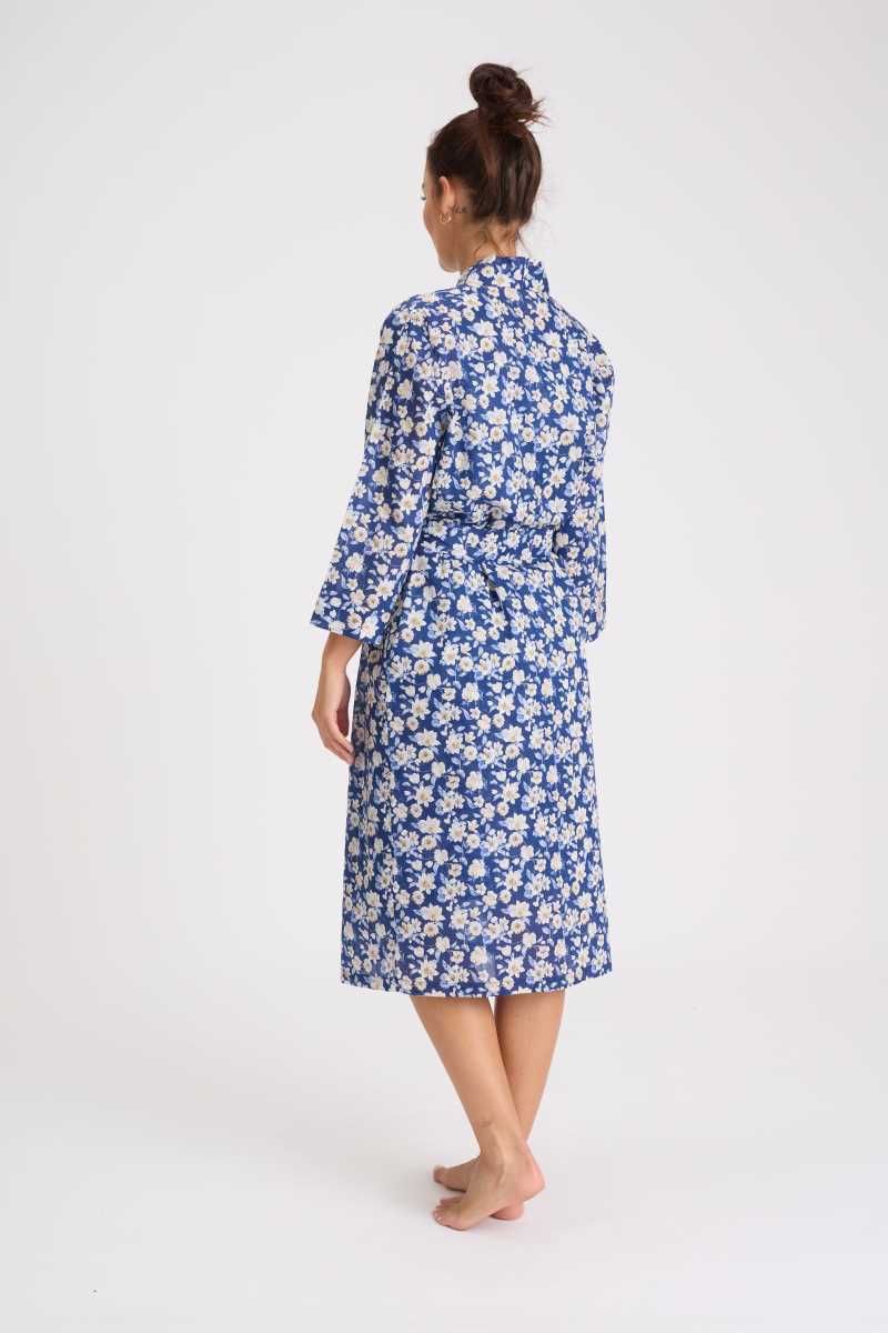 Morning Honey Cotton Voile Robe - Paper Daisy