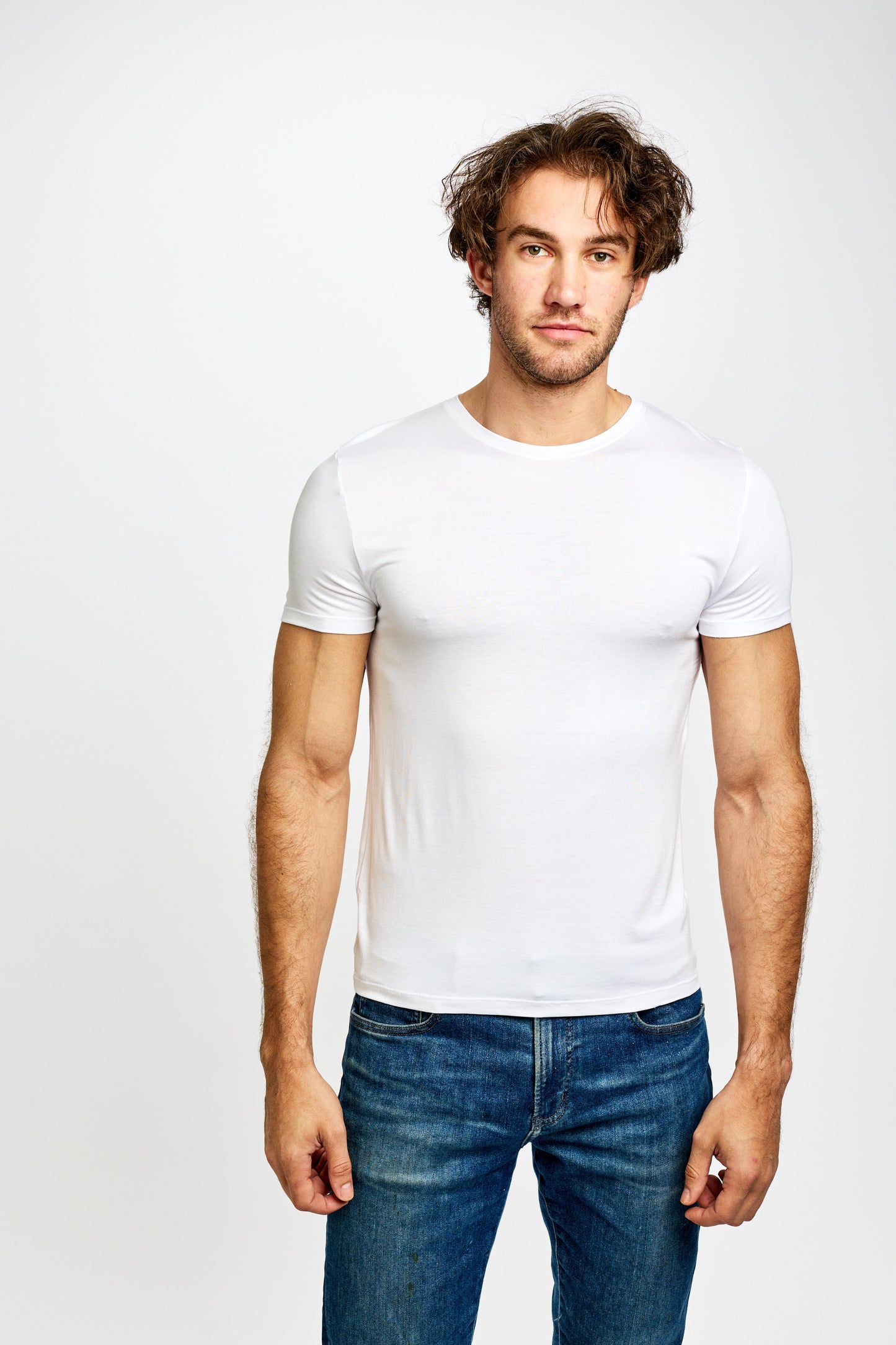 Mens Bamboo Crew Neck T Shirt