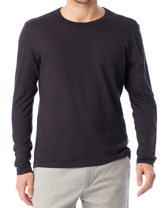 Mens Re-energisers Long Sleeve Crew Neck