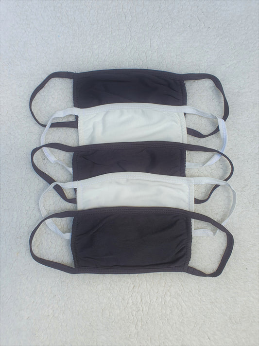 SALE Pure Cotton Face Masks 5 Pack