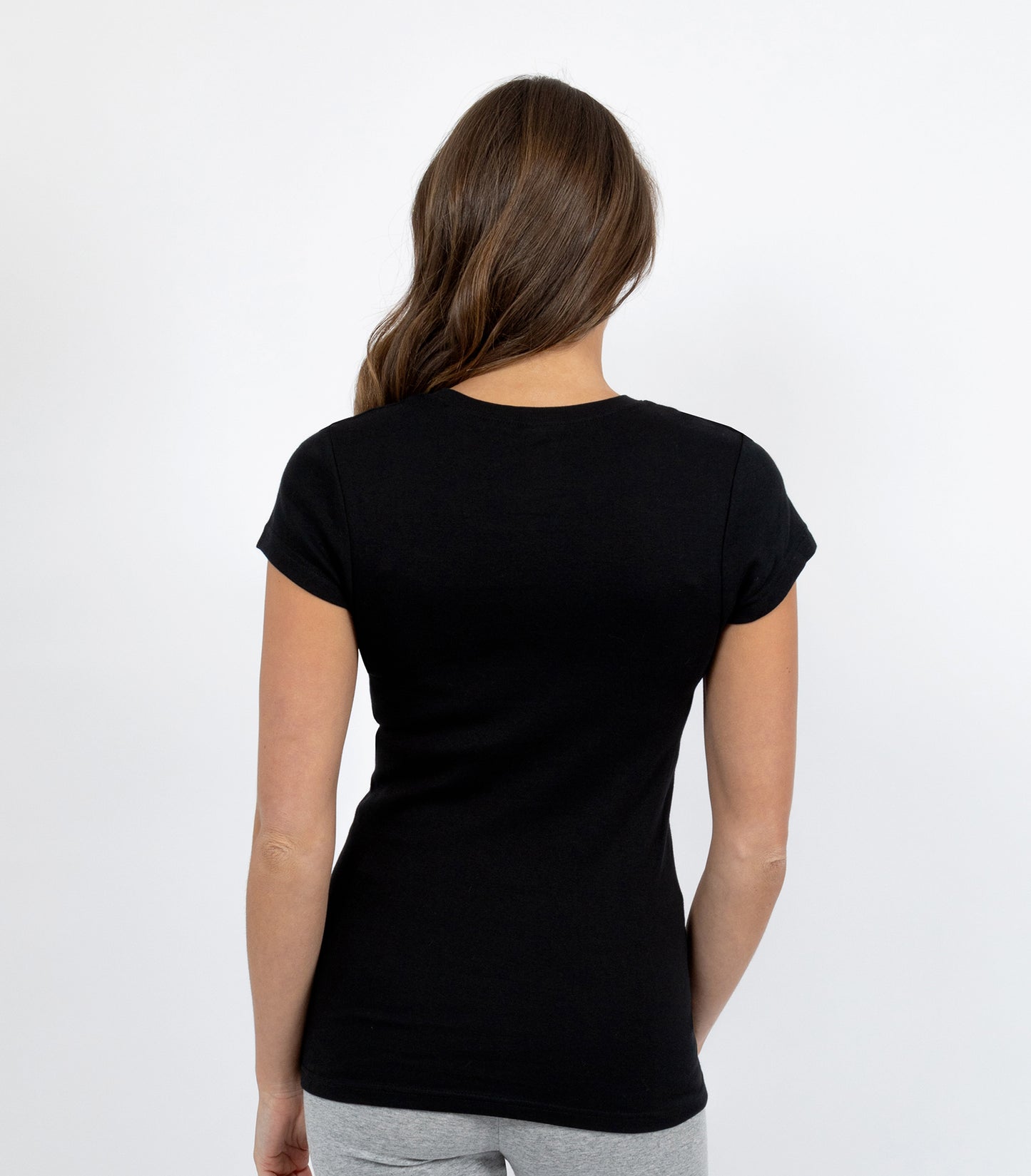 Organic Cotton Short Sleeve T-Shirt in Black