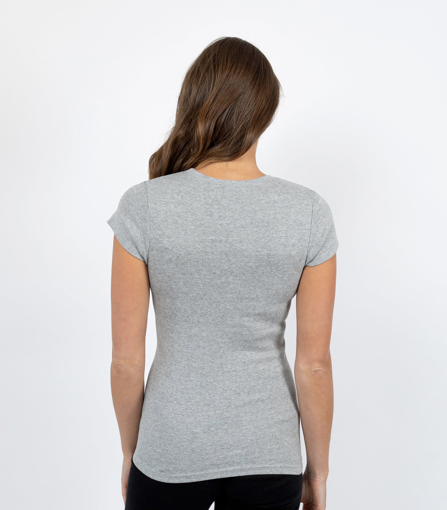 Organic Cotton Short Sleeve T-Shirt in Grey