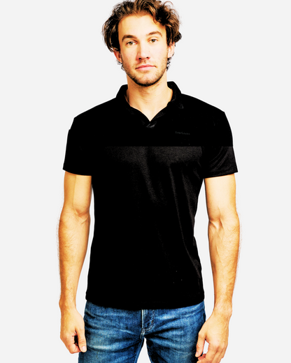 BundleBuy Men's Pure Merino Wool POLO Short Sleeve + Pure Merino Crew Neck