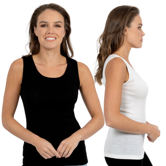 Pure Merino Wool Vest 2 Pack