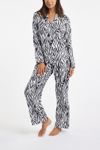 Morning Honey Satin PJ Set Zebra* Special