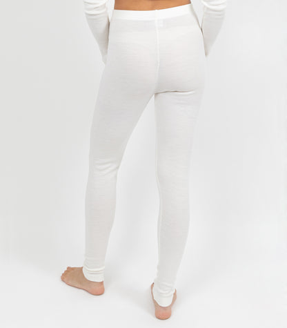 Merino Wool 240gsm Legging - Ivory