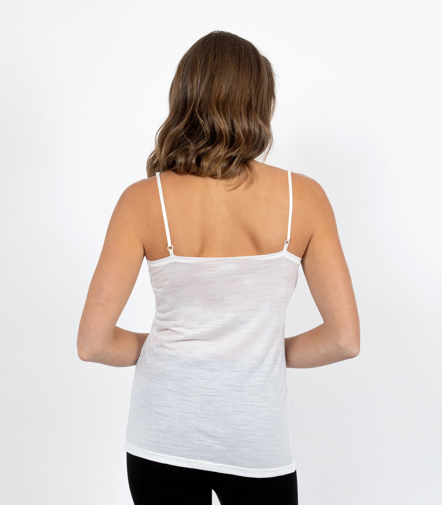 E Wool Camisole - Ivory