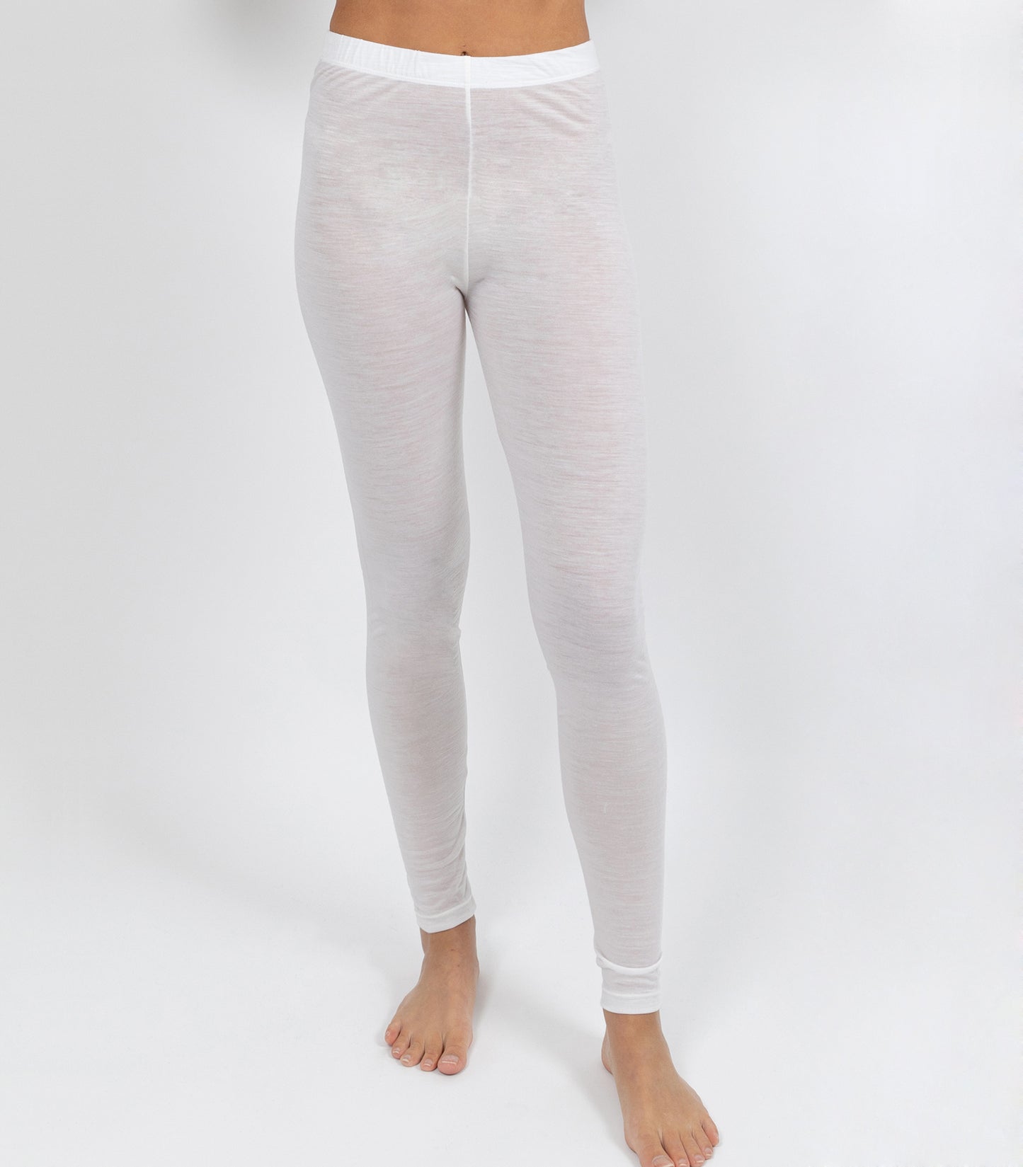 E Wool Legging - Ivory