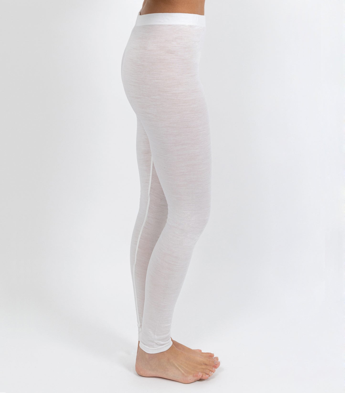 E Wool Legging - Ivory