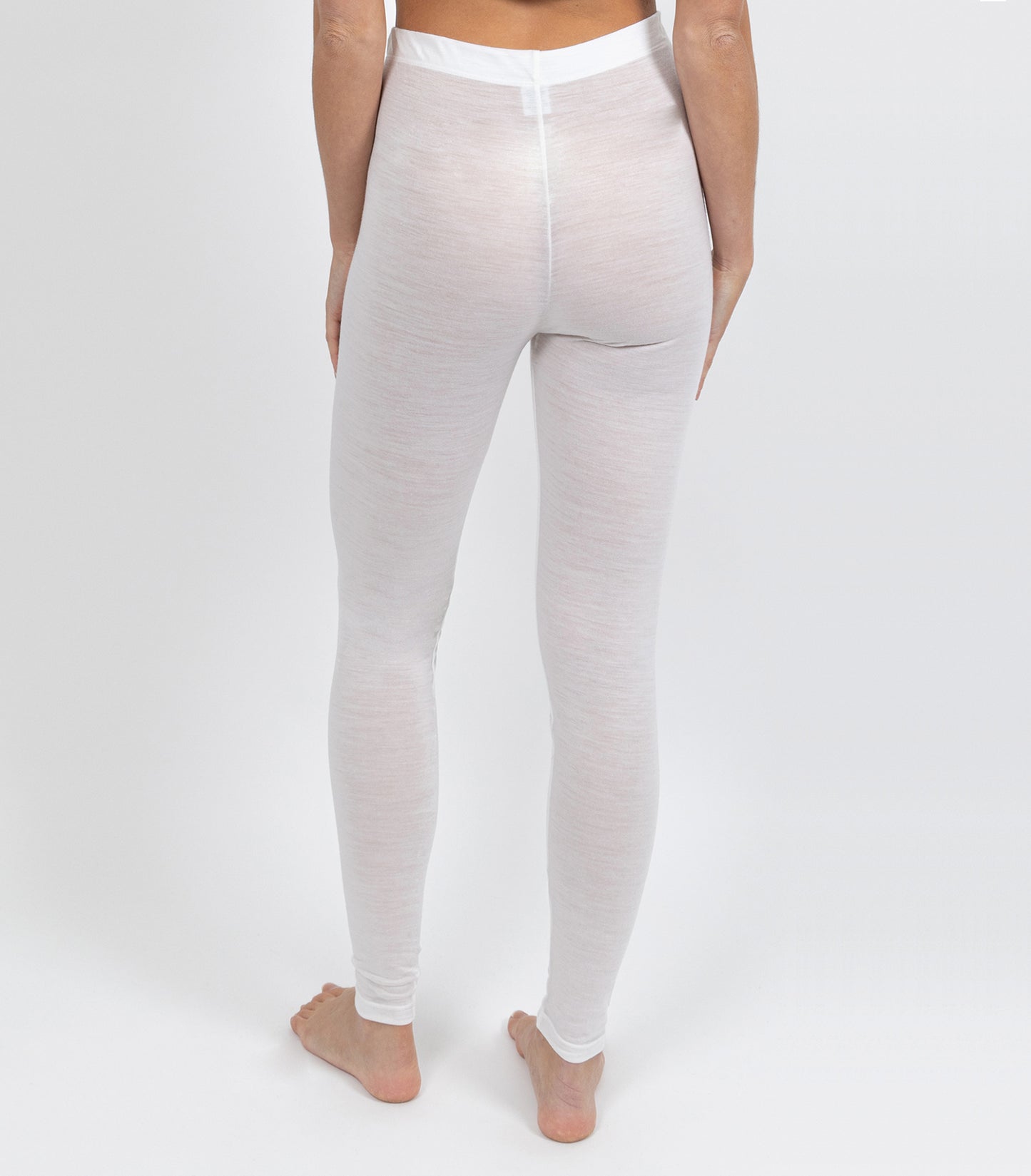 E Wool Legging - Ivory