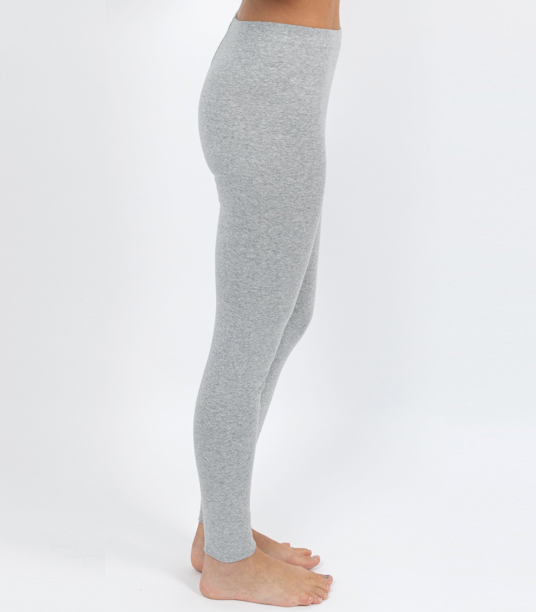 Soft Organic Cotton Leggings Grey