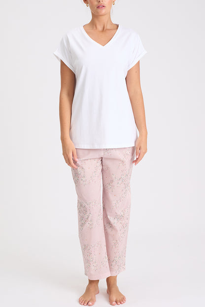 Morning Honey Voile Boxer Short - Tiny Blossom